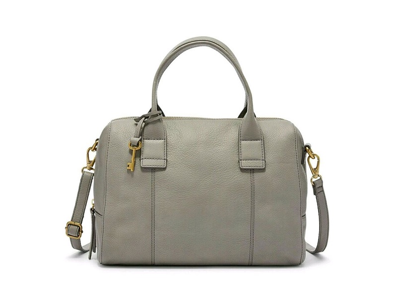 8088 FOSSIL Jori Large Satchel GREY