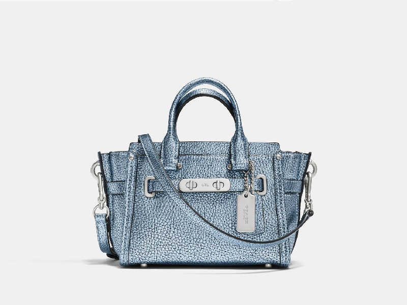 Coach best sale swagger metallic